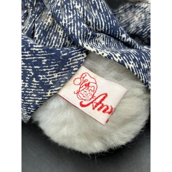 Vintage Annalee Spring Girl Bunny 1991 7 inches Easter Bunny Flowers - Picture 10 of 16